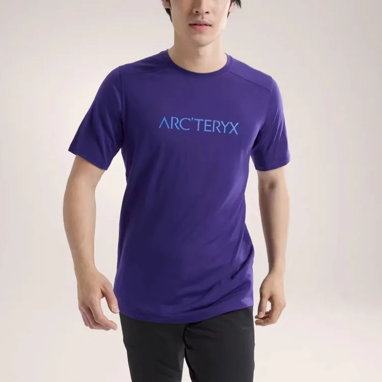 【断码羊毛】始祖鸟 Ionia MerinoArc'word 字母印花透气短袖T恤 
