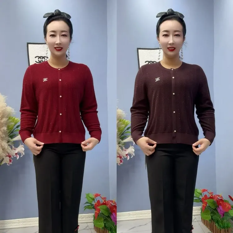 5090款气质时尚高品质洋气显瘦女士衫