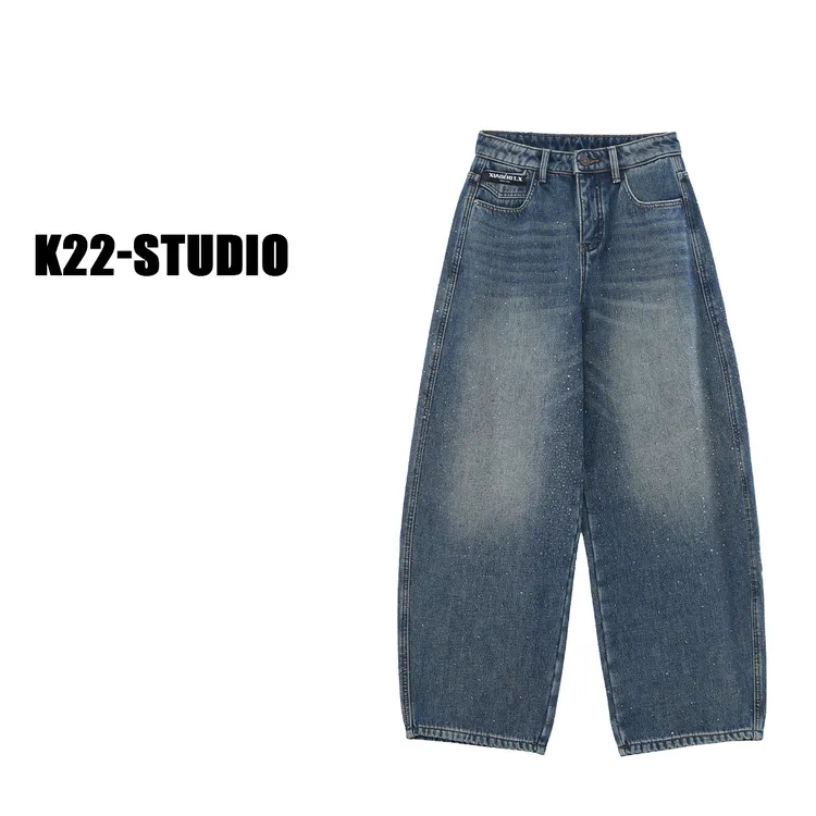 K22｜"爆闪裤"轻奢牛仔没有中间商-中筒弯刀裤-CPO3289-2