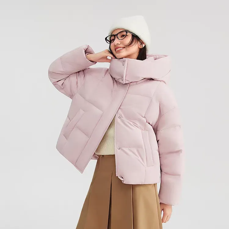 【波司登】琥珀流光！25冬季新款羽绒服女款时尚连帽保暖小个子百搭