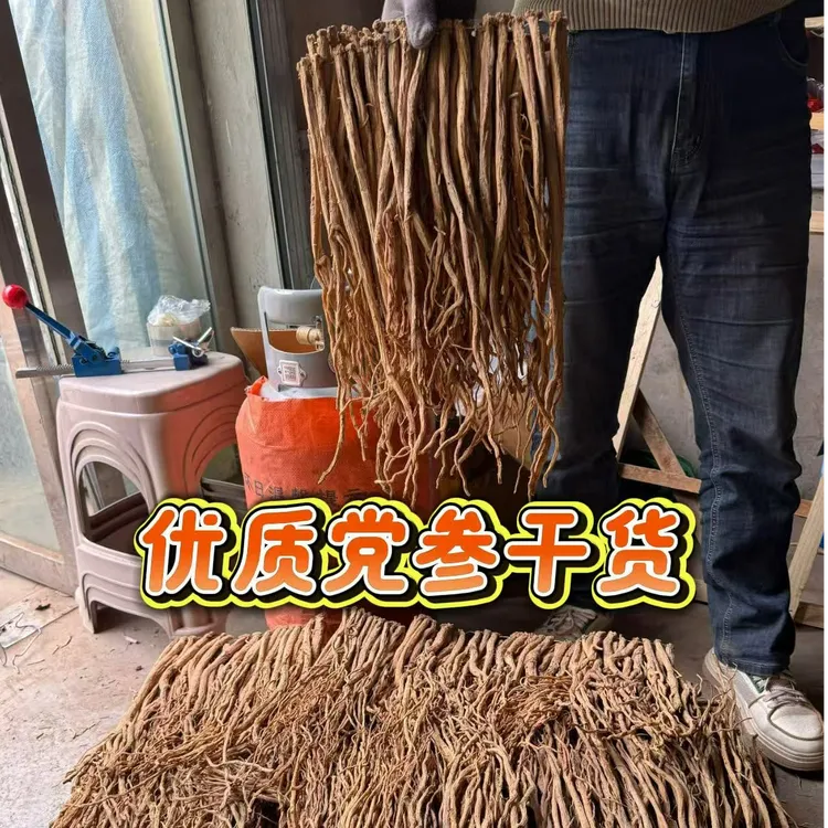 甘肃岷县特级正宗整根党参原条可搭配黄芪党参煲汤的中药材