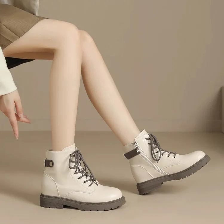 青阳女鞋8秋冬乐福鞋马丁靴瘦瘦靴老爹鞋专柜撤柜介意微瑕者慎拍