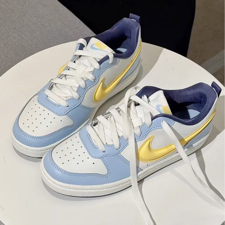 NIKE/耐克女大童 COURT 海盐芝士 流光风休闲运动板鞋-IM6698-171