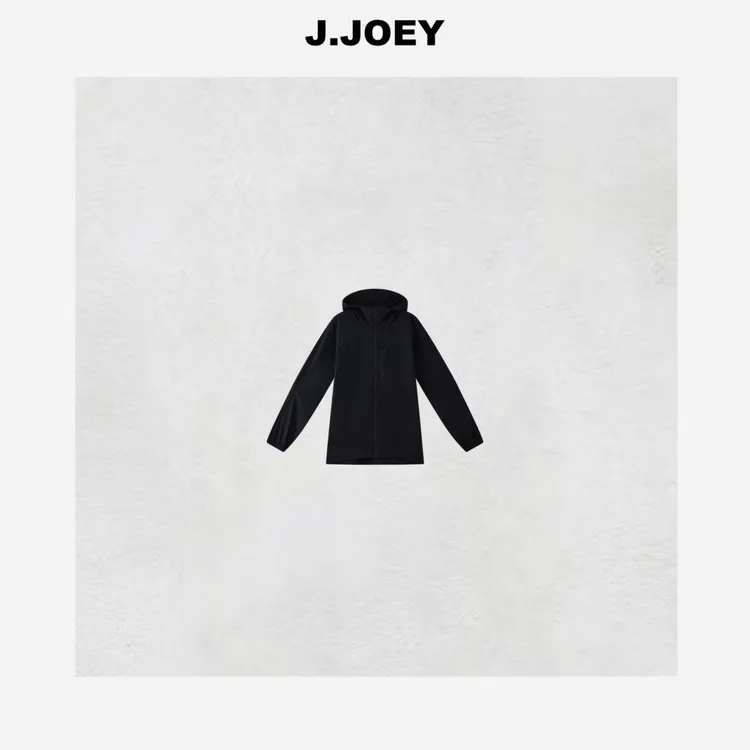J.JOEY “鸟家”简约百搭连帽休闲运动外套 0127