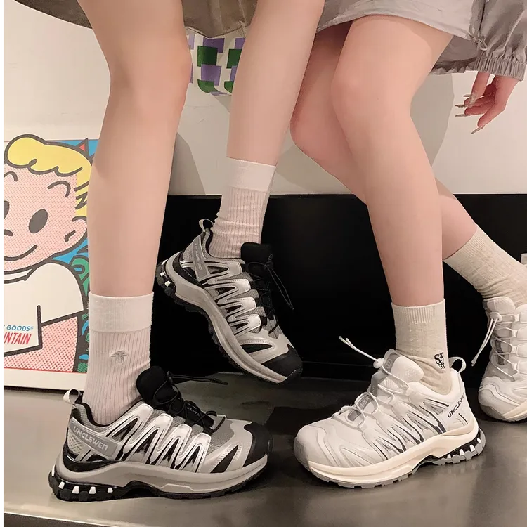 内增高休闲老爹鞋女2024新款厚底百搭运动鞋防滑舒适秋冬跑步鞋子