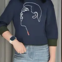 不支持退换/图案套头上衣5001-300575