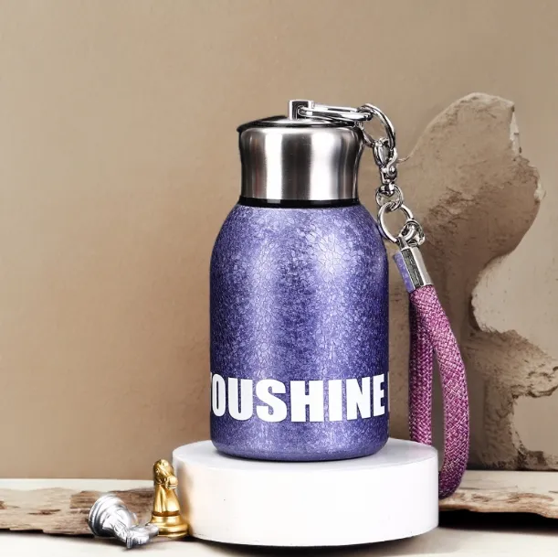 300毫升新款316小胖丁口袋杯保温壶户外水壶家用车载便携保温杯壶