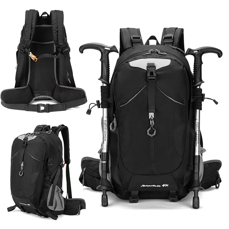 专业户外登山包轻量化背负双肩包户外徒步旅行骑行包防水耐磨耐刮
