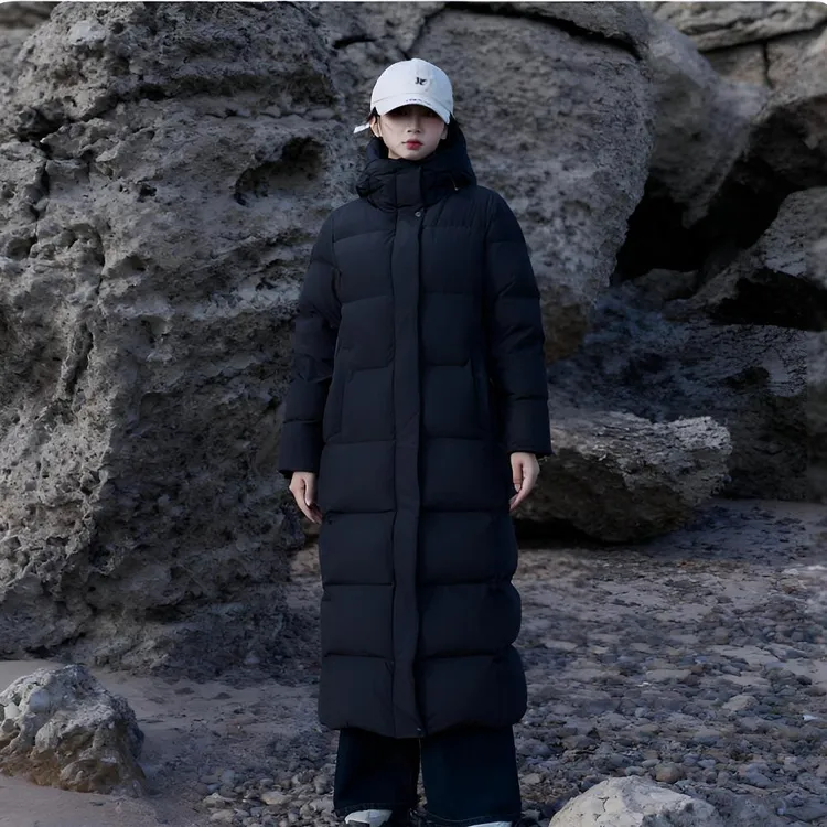 【2.0升级】400克95白鸭绒羽绒服女极寒超长2025新三千营保暖羽绒服