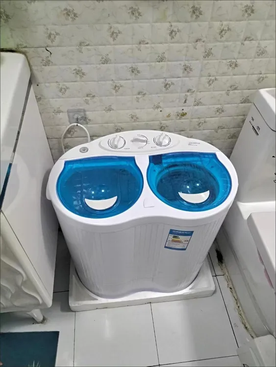 长虹双筒洗衣机小型迷你洗脱一体迷你家用半全自动双缸波轮洗衣机