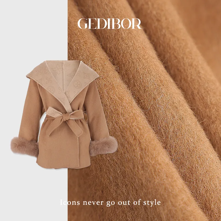 XUEXUE丨90支澳毛双面手工AB面两穿大衣GD25-WT648