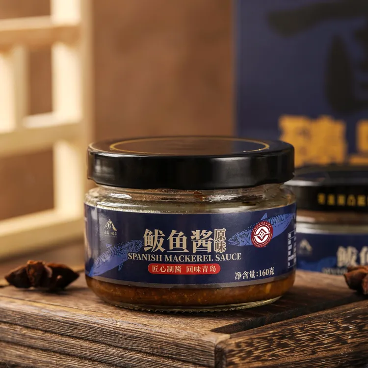 青岛特产非遗海鲜酱多种口味鲜香可口早餐伴侣