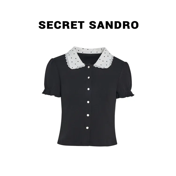【莫妮卡】Secret Sandro 楚楚 上衣 S55299131C