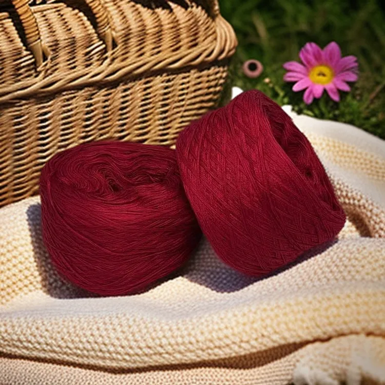 莱赛尔丝光蚕丝线多股中细手编手工绒毛柔软织毛衣毛衣外套沙线