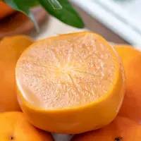 【鹿品味】阳丰巧克力脆柿脆甜爽口现摘应季带箱5斤到手15-18个