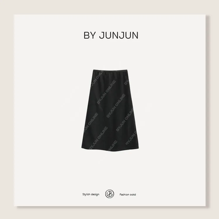 ByJunjun【鱼尾】不规则加绒亲肤质感鱼尾裙