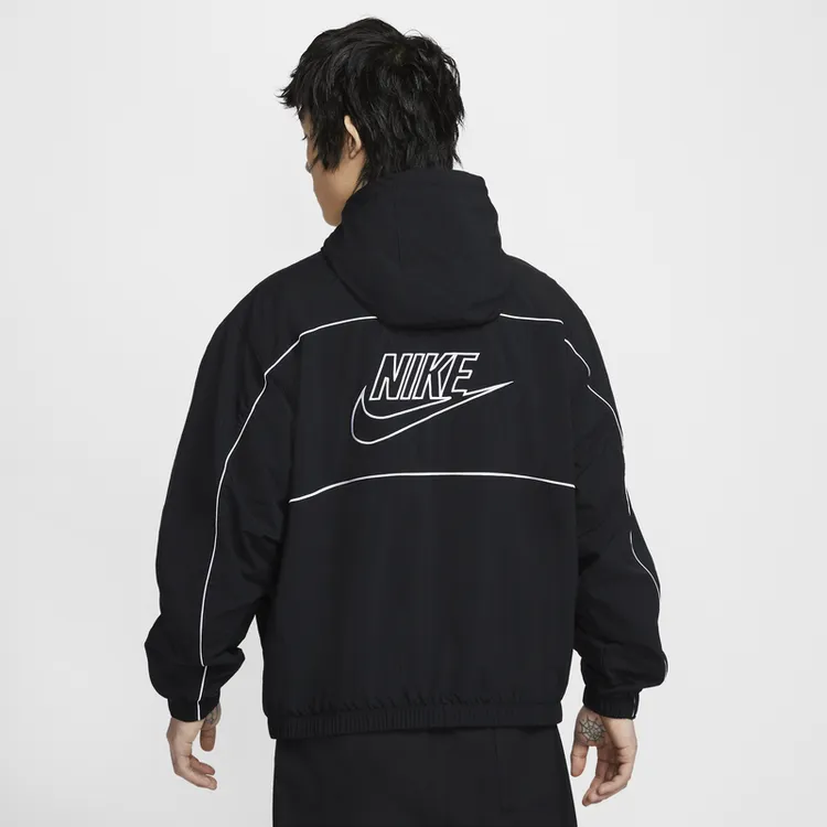 Nike耐克男子连帽夹克春季新款外套宽松复古运动拼接HJ2013-010