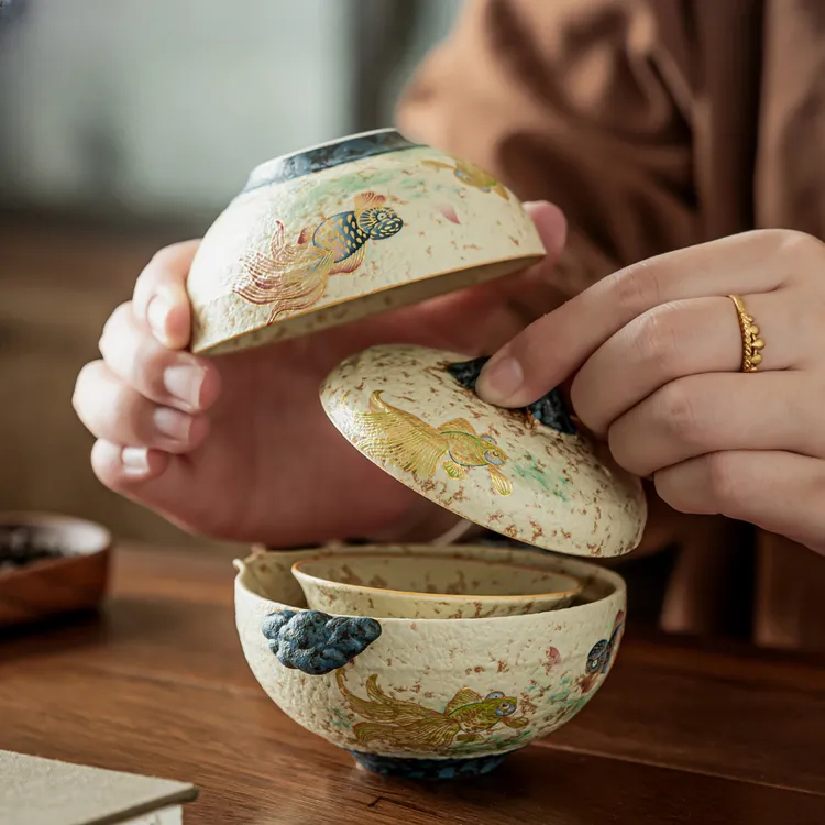 2025新款户外便携式旅行茶具套装快客杯外出携带包单人一人独饮