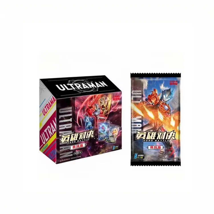 卡游【点盒平拆/散包玩法】奥特曼英雄对决竞技第十弹卡牌