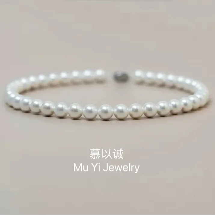 合金仿珍珠项链 贝珠项链 8mm白色全珠链