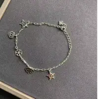 925银手链 小众简约潮流时尚礼物手链925银