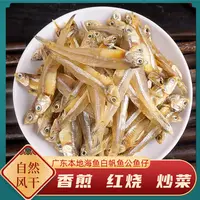 【阿梓专属】试吃50克 海鱼白帆鱼干 公鱼仔海燕鱼新晒淡干海鲜干货