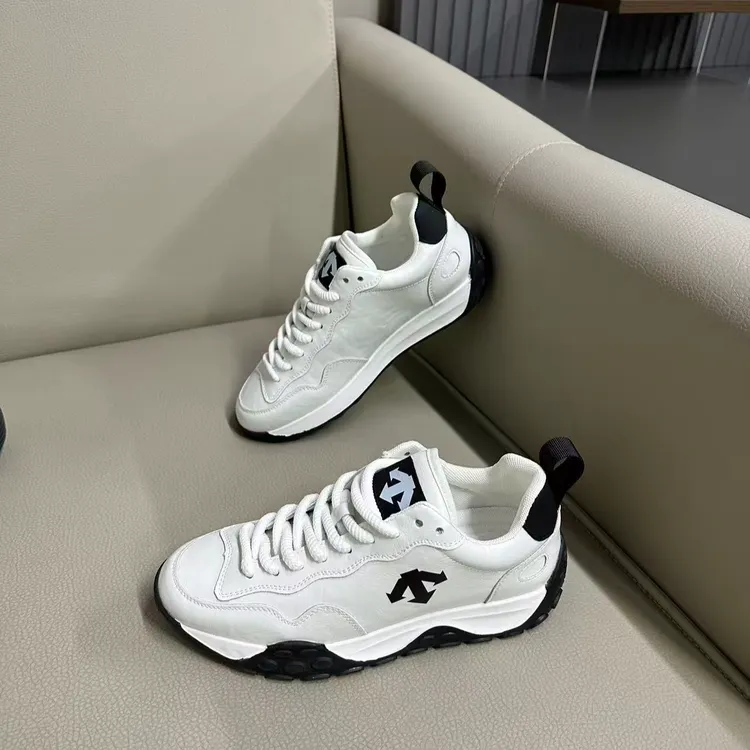 【菲如斯-166】秋冬百搭拼色时尚圆头厚底男鞋阿甘鞋时尚休闲鞋轻便