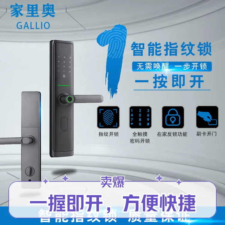 智能锁 指纹锁 防盗门智能锁 智能指纹锁 门锁 换锁 锁具
