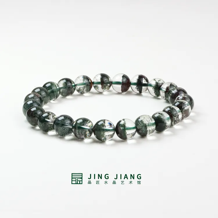 晶匠绿幽灵手串8mm+ 多样性发一 简约精选珠宝