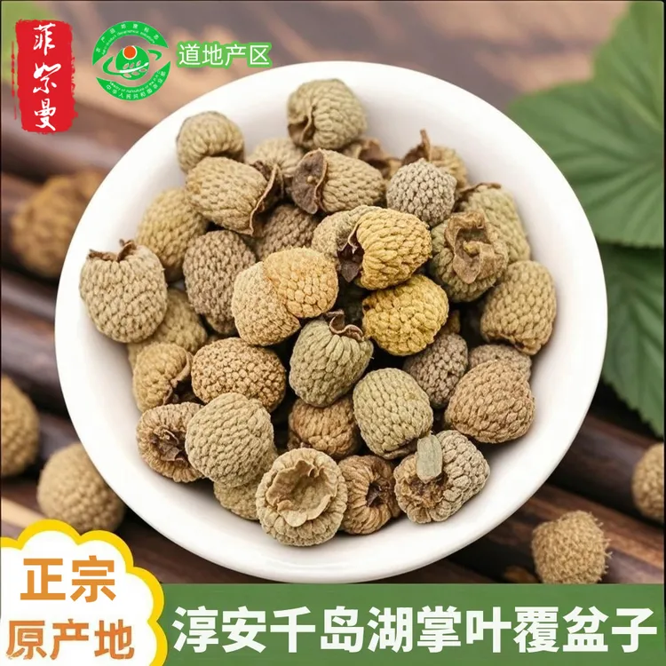 正宗饱满道地产区浙江千岛湖掌叶覆盆子颗粒饱满自然晾晒泡水煮水