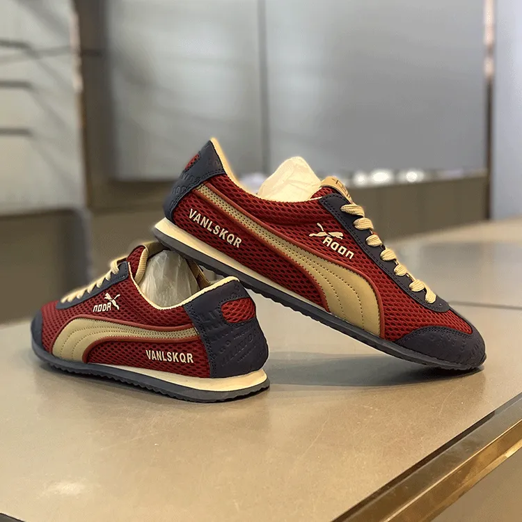 巴黎『设计风』新品好物~力荐！时尚软底耐磨透气舒适轻便休闲板鞋男