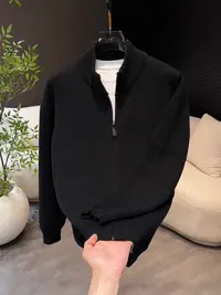 【艳颖专属】-轻奢简约针织士开衫外套5002