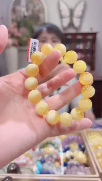 【闪购商品】蜜蜡手串未镶嵌设计款珠串13+