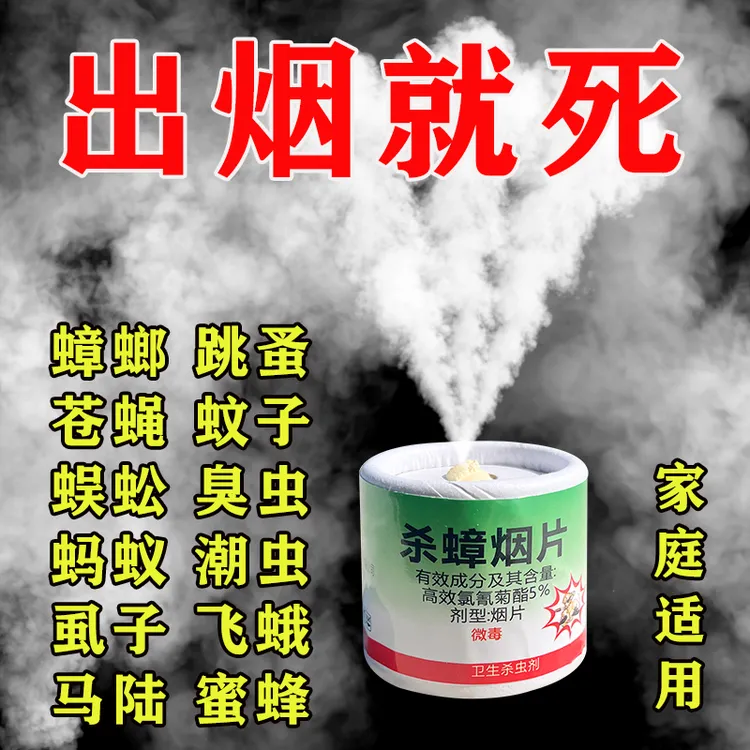 除蟑螂跳蚤药家用厨房室内灭小强苍蝇蚊子蜘蛛臭虫飞蛾除虫烟雾剂