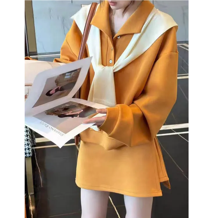 1090洋气减龄休闲运动套装女春秋新款时尚卫衣短裙裤三件套长袖