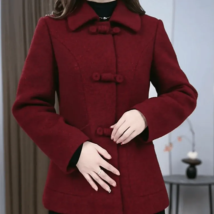  C274【短外套】2025冬季新款时尚优雅洋气修身显瘦减龄休闲短外套