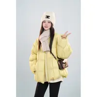 只出不进 女款纯色圆领羽绒服12-7 冬季2024女款时尚羽绒服A1607U