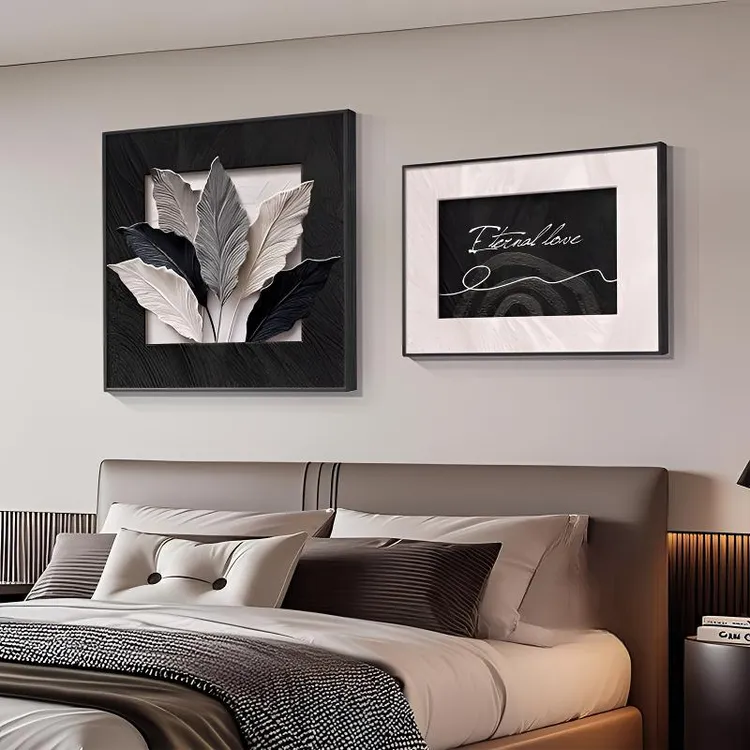 家大业大卧室床头装饰画浮雕挂墙立体感客厅客厅装饰挂画壁画主卧