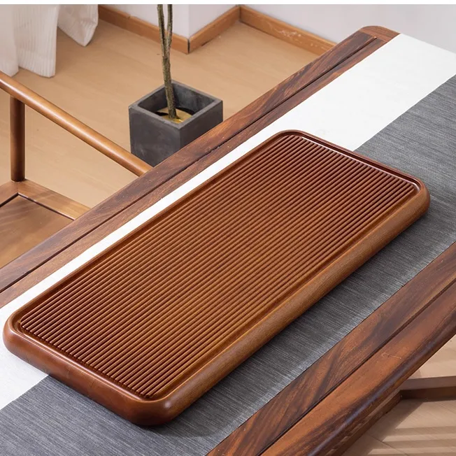 实木茶盘2025新款高端花梨家用功夫茶具干泡茶台办公室茶海整板