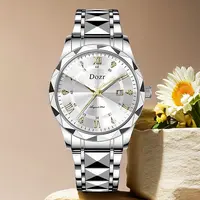 【专柜正品】--DOZR智尊间金--全新夜光防水男款商务手表-20