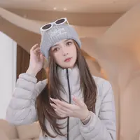 COCO BECCI 刺绣针织休闲时尚气质百搭帽子CFLJC397008
