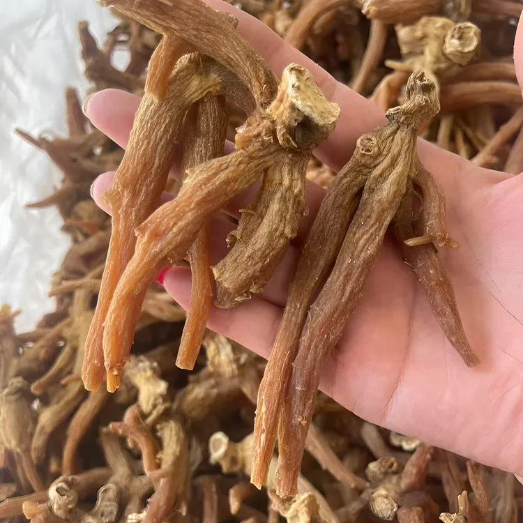 高丽参爪参整支传统大支泡水切片龙爪人参高丽参250g
