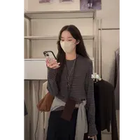 M-66789#【新款】巨巨巨推荐的泡菜国打底长袖T恤