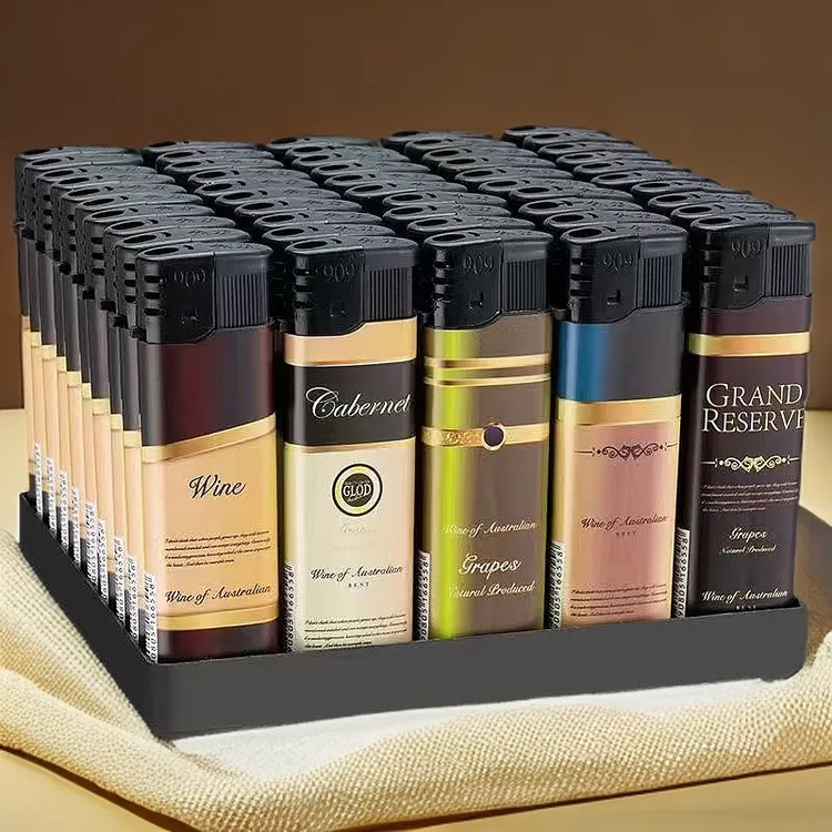 大号明火打火机加厚防爆一次性家用便携耐用超市烟酒便利店批发