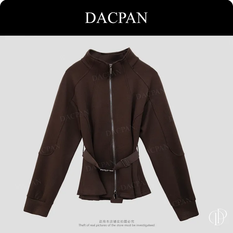 DACPAN-“再见阿勒泰”双拉链立领外套 2025/盼·PP 1039