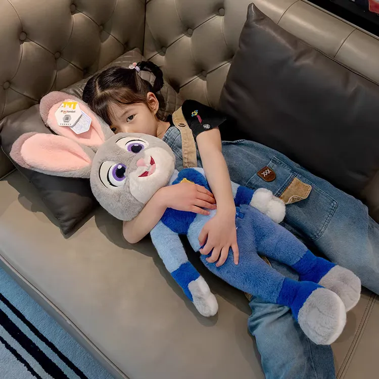 疯狂动物城尼克朱迪毛绒公仔可爱站姿玩偶睡觉抱枕生日礼物送女生