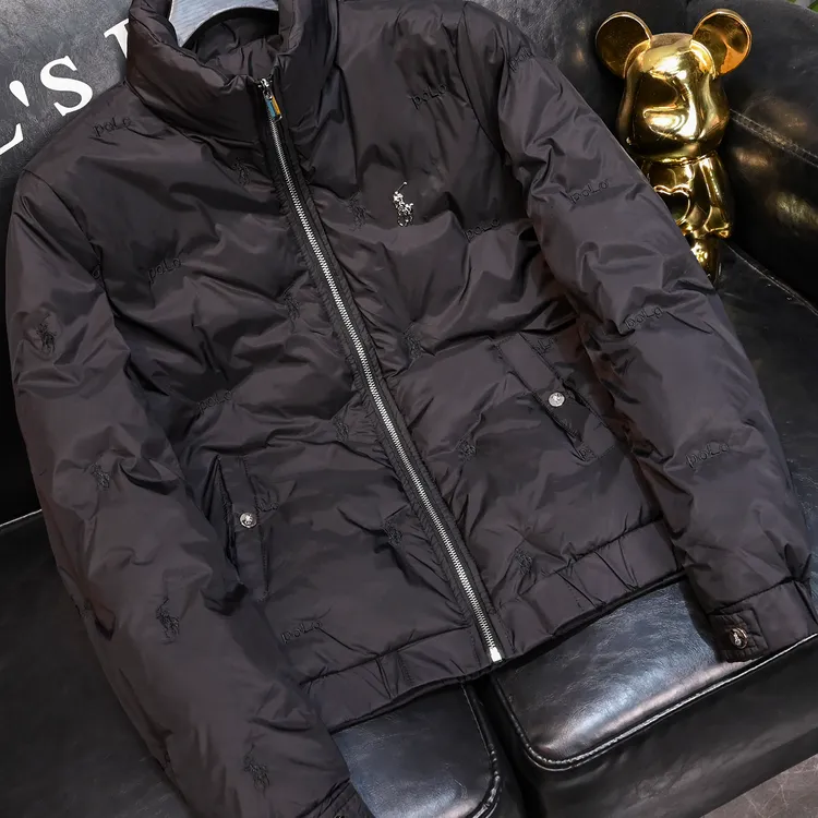 玛加西曼特冬季保暖羽绒服男士简约保暖立领休闲商务羽绒衣外套