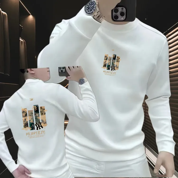秋冬季高档潮牌套头卫衣青年男女款潮流新款长袖男士休闲圆领上衣