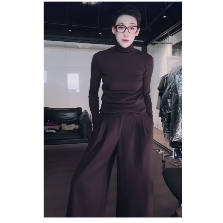 腰上隐形牛皮筋  冬天穿的羊毛裤长裤 K0799