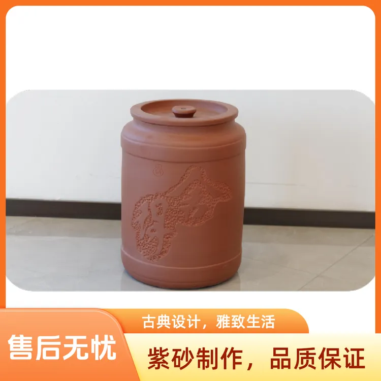 乡宁原矿紫砂 储水罐 18L  正常饮用水一桶装